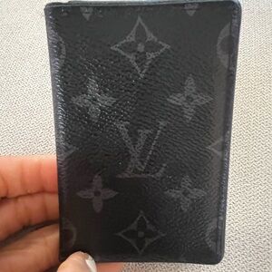 100% authentic Louis Vuitton monogram credit card id holder